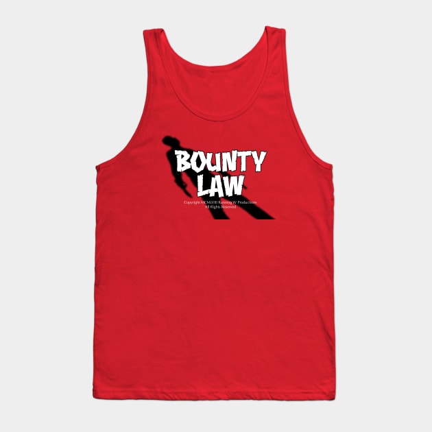 Bounty Law Titles (from Once Upon a Time… in Hollywood) Tank Top by GraphicGibbon